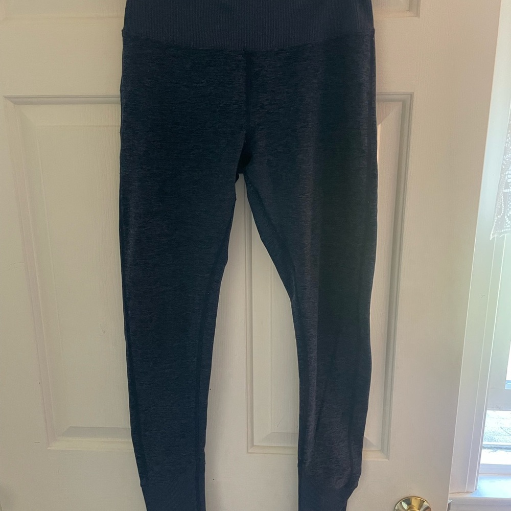 ALO Yoga Navy Blue Leggings Essential Activewear